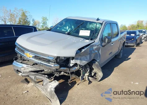 2024 Chevrolet Silverado 1500 from USA, damaged, VIN 1GCPDKEK6RZ370452